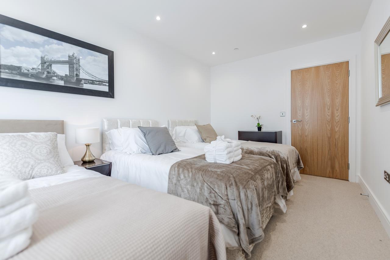 Luxury Stratford Apartment Londres Exterior foto