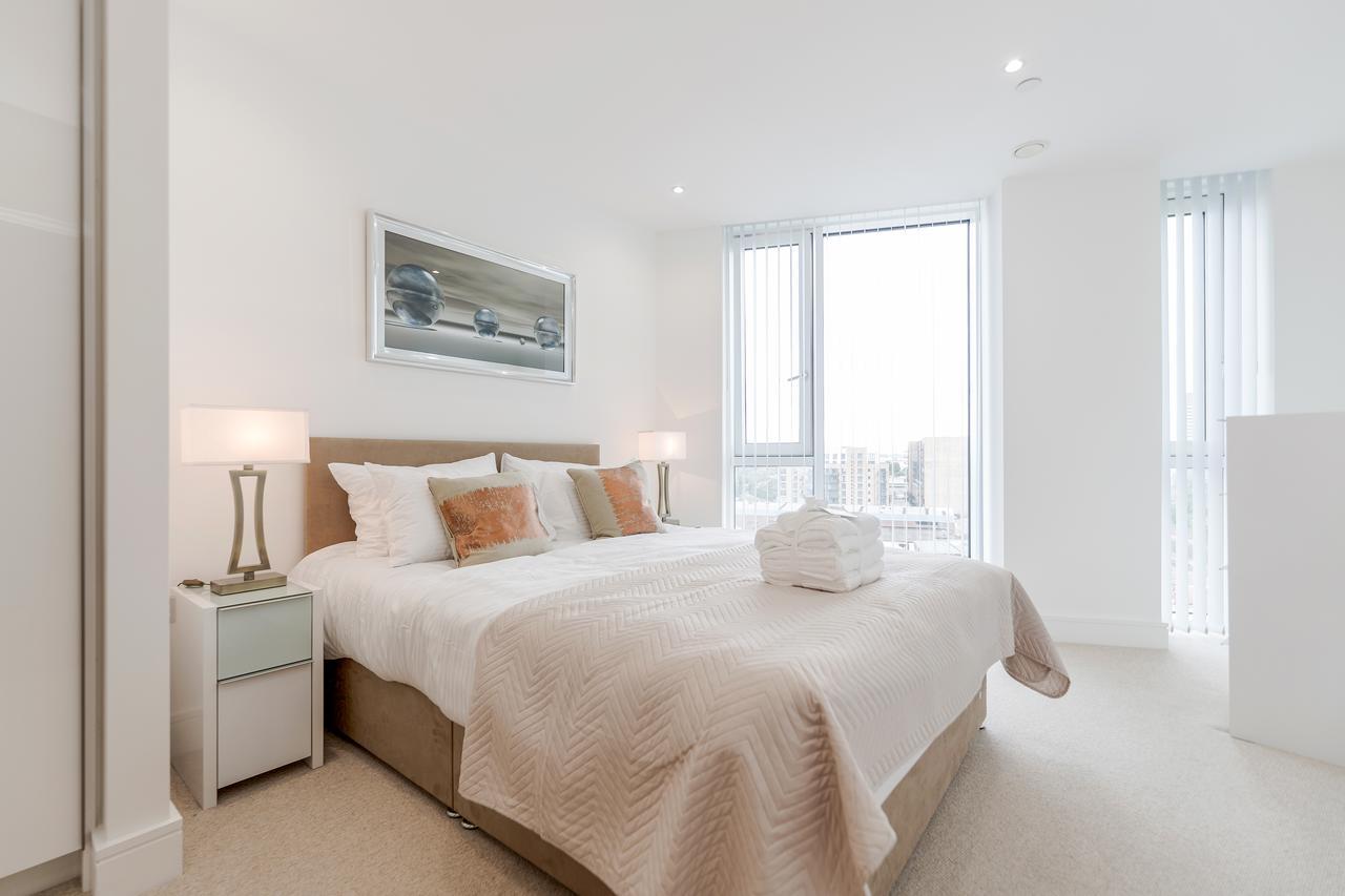 Luxury Stratford Apartment Londres Exterior foto
